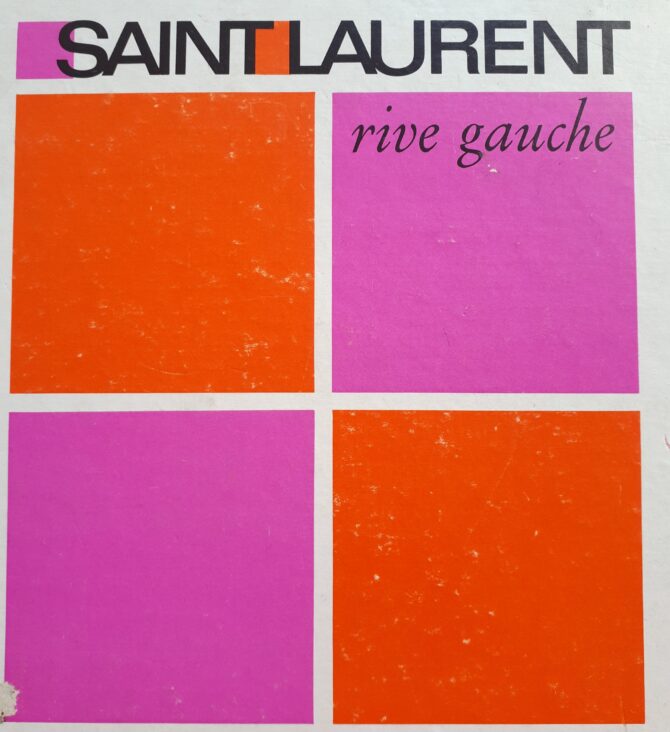 Jupe Yves Saint Laurent rive gauche en agneau plongé – Image 4