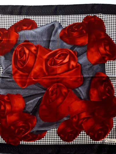 Foulard Dior vintage époque John Galliano