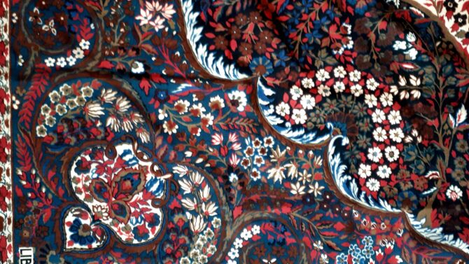 Châle Cacharel Liberty en étamine de laine – Image 6