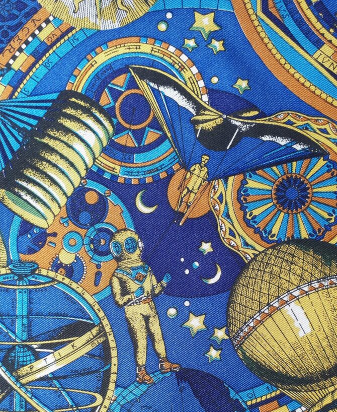 Pochette en soie par Canova made in France – Image 4