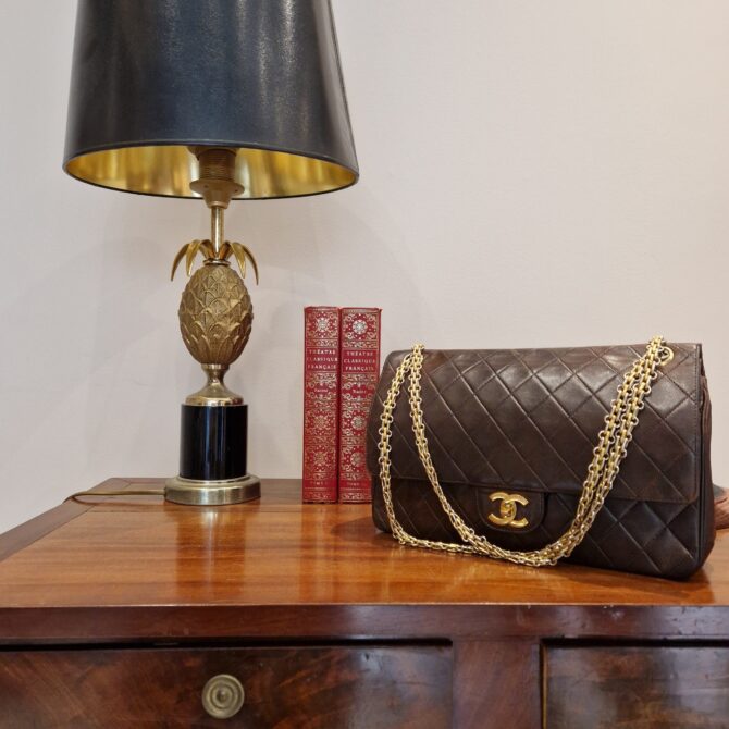 Sac Chanel Timeless en cuir matelassé – Image 17
