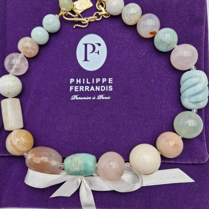 Collier Philippe Ferrandis en agathe – Image 7