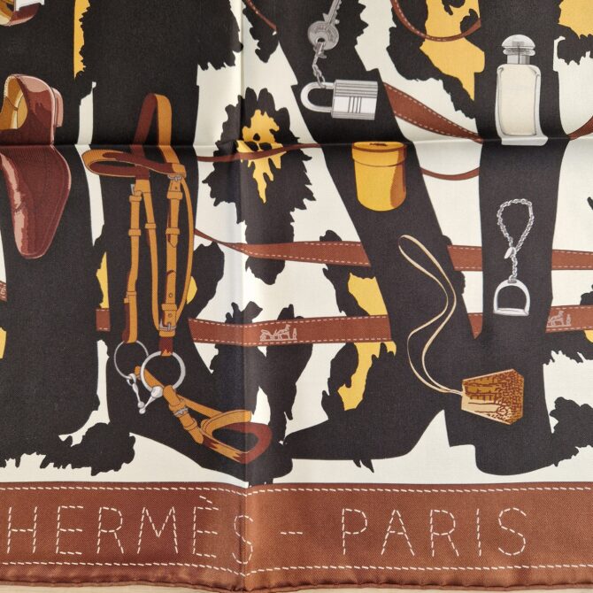 Carré Hermès Monsieur et Madame par Bali Barett et Robert Dallet – Image 9