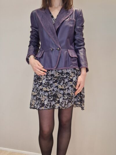 RESERVE Veste Yves Saint Laurent rive gauche en agneau plongé