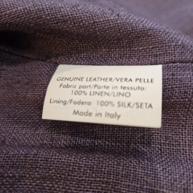 RESERVE Veste Yves Saint Laurent rive gauche en agneau plongé – Image 6