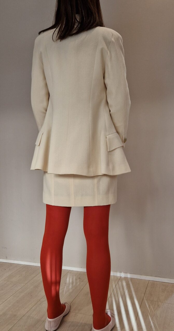 Tailleur robe et veste Rochas années 90 – Image 10