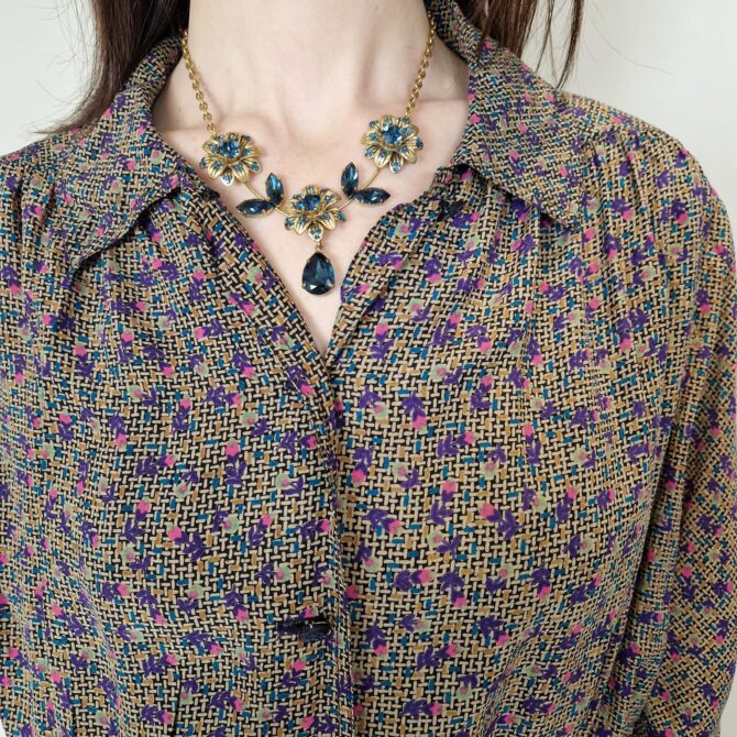 Jupe et Chemisier Nina Ricci vintage 80 's – Image 4