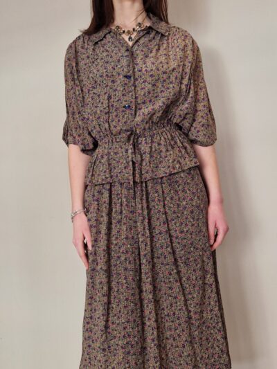 Jupe et Chemisier Nina Ricci vintage 80 's
