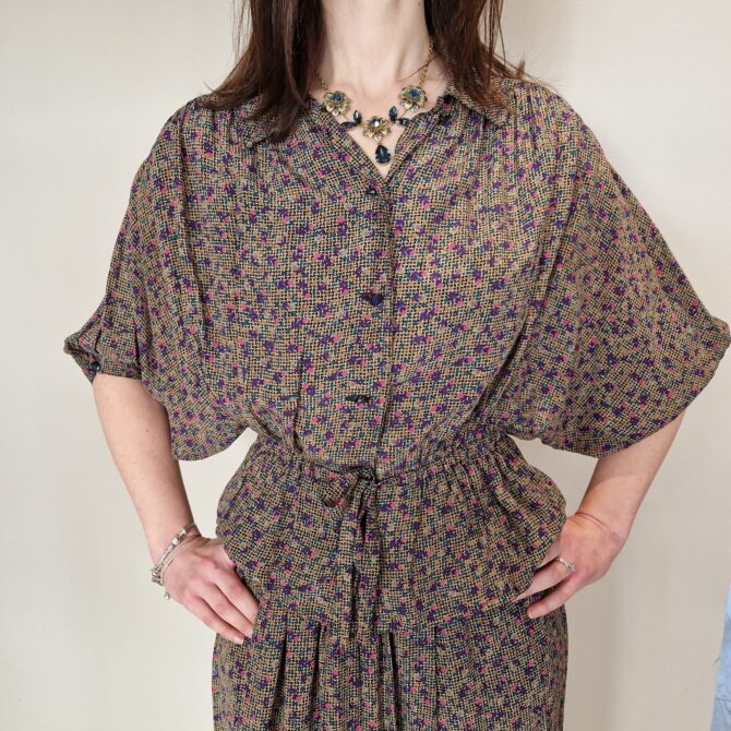 Jupe et Chemisier Nina Ricci vintage 80 's – Image 5