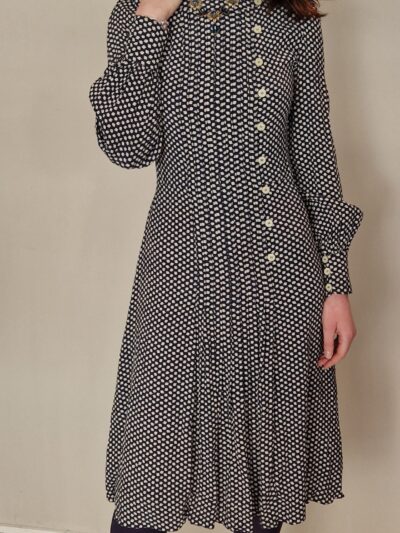 Robe Nina Ricci en soie année 80