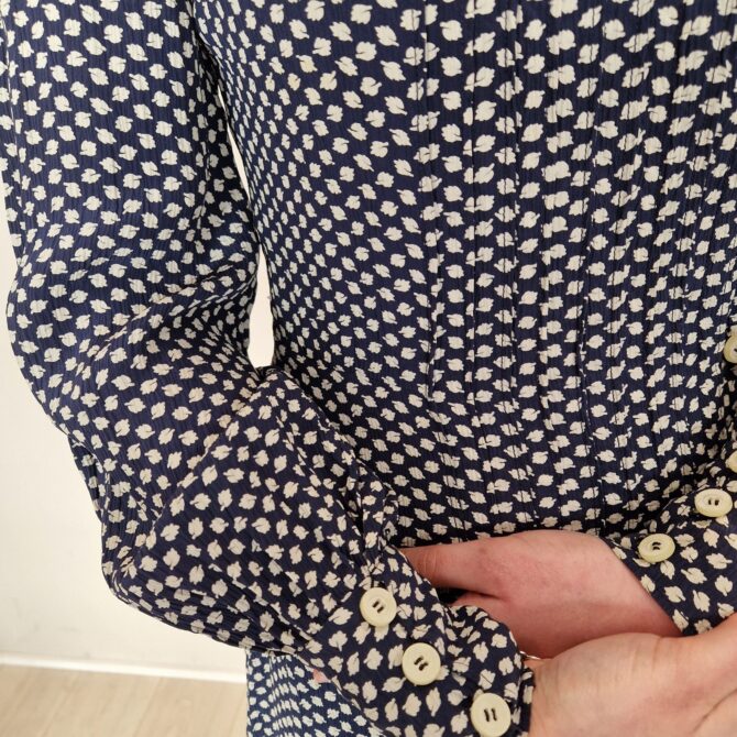 Robe Nina Ricci en soie année 80 – Image 4