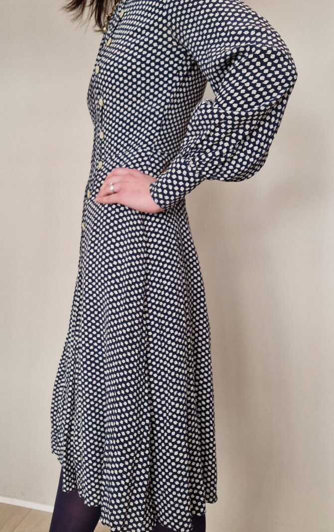 Robe Nina Ricci en soie année 80 – Image 2