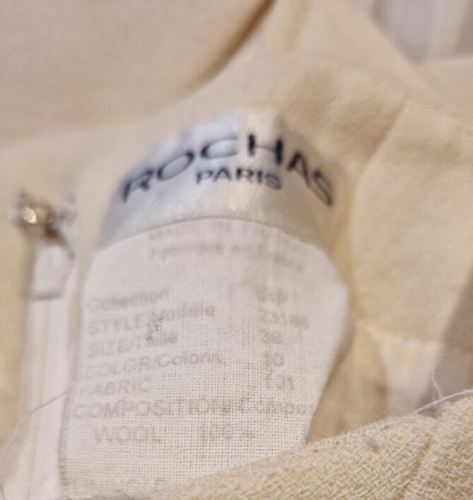 Tailleur robe et veste Rochas années 90 – Image 4