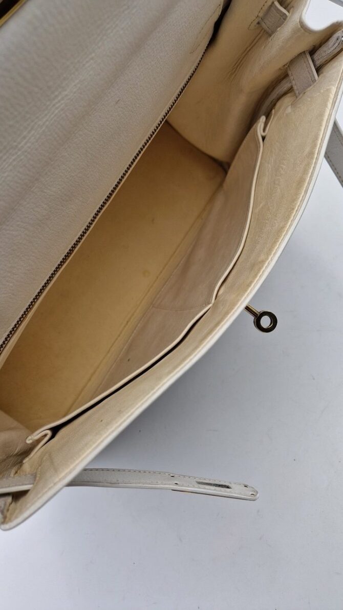 Iconique et rare sac Hermès Kelly 32 des années 70 – Image 7