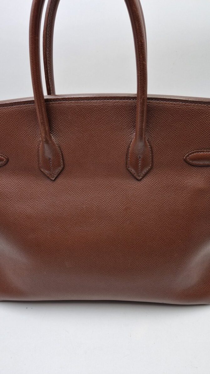 Birkin Hermès en cuir togo marron année 2011 – Image 6