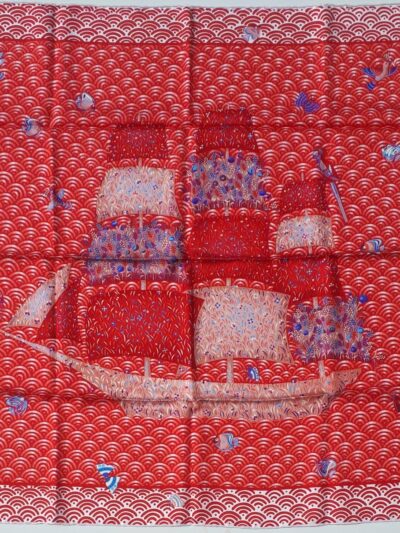 Carré Hermès Bateau fleuri par Ljubomir Minlikov 2015