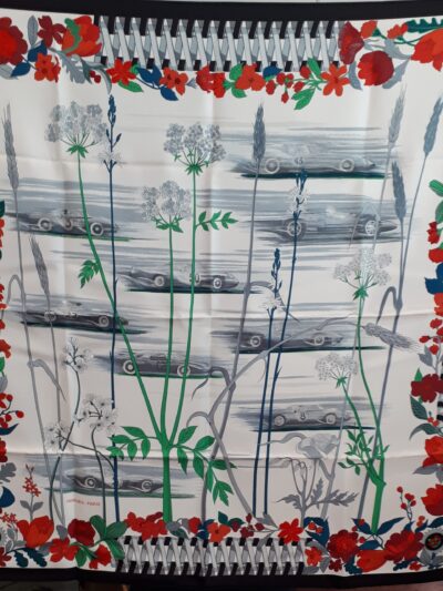 Les Bolides Hermès, foulard Hermès