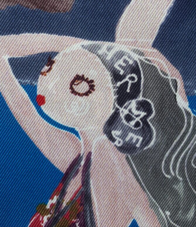 Carré Hermès J'aime mon carré par Keng Saw en 2011 – Image 9