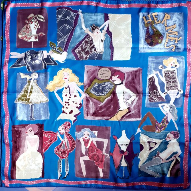 Carré Hermès J'aime mon carré par Keng Saw en 2011