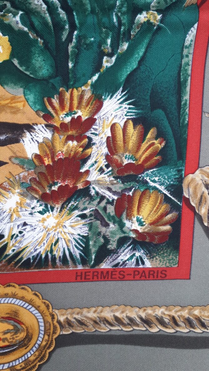Carré Hermès Pony Express par Kermit Oliver 1987 – Image 5