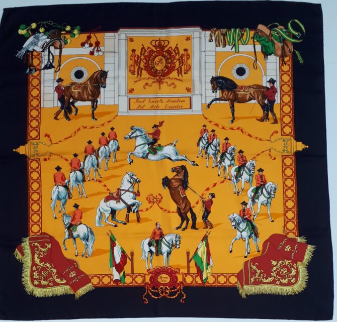 Carré Real escuela andaluza del arte equestre par Henri de Watrignant