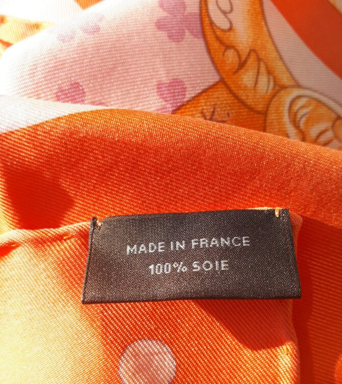 Carré Hermès Boucles et Galons du Tsar par Wlodek Kaminski – Image 9