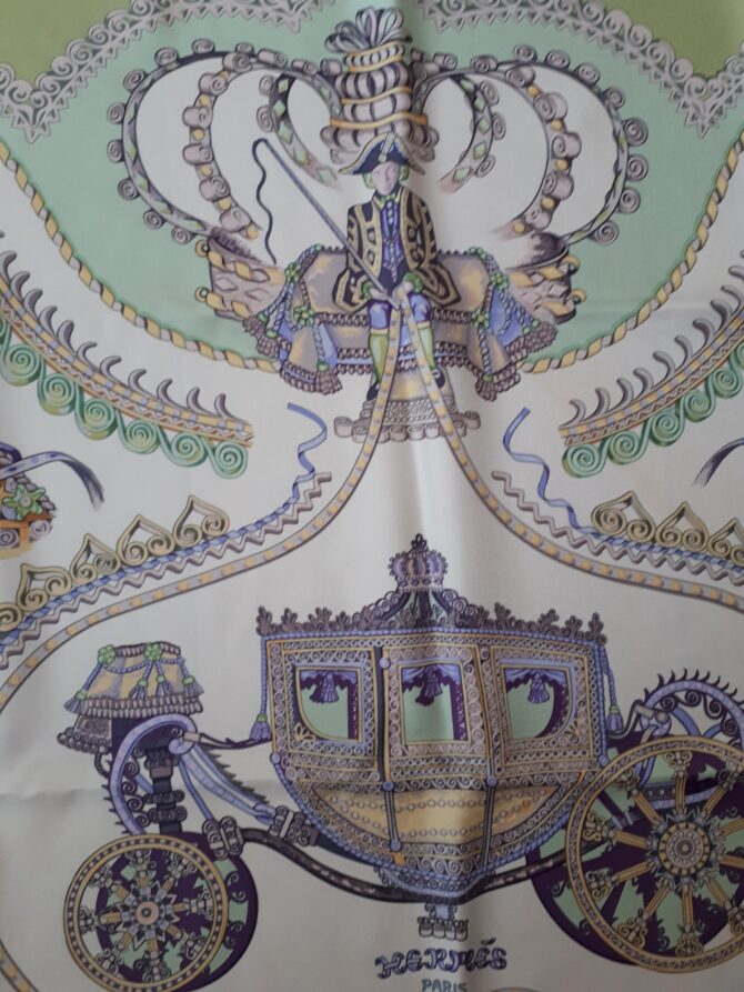 Carré Hermès Paperoles par Claudia Stuhlhofer‑Mayr 2000 – Image 6