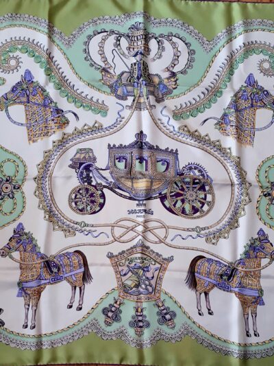 Carré Hermès Paperoles par Claudia Stuhlhofer‑Mayr 2000