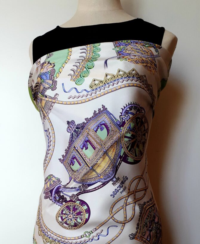 Carré Hermès Paperoles par Claudia Stuhlhofer‑Mayr 2000 – Image 3