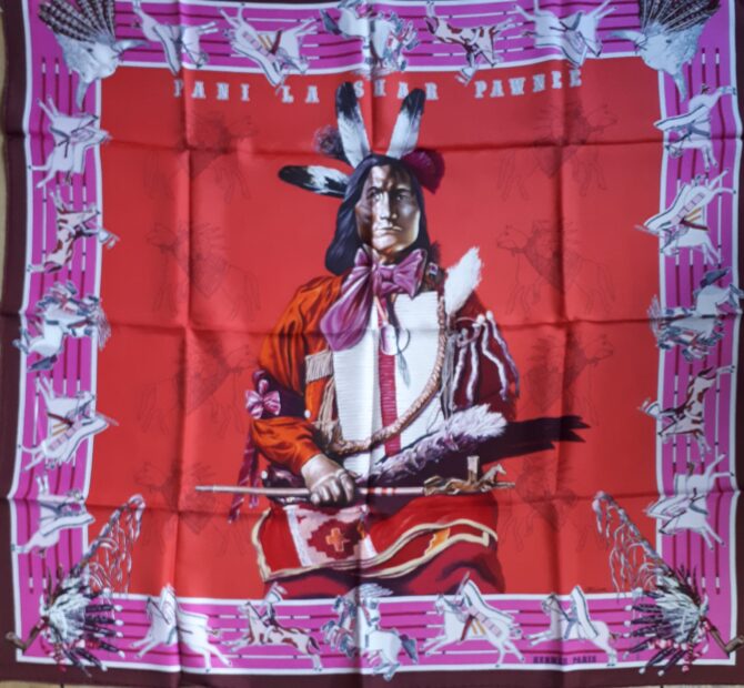 L'indien Pani La shar Pawnee par Kermit Oliver