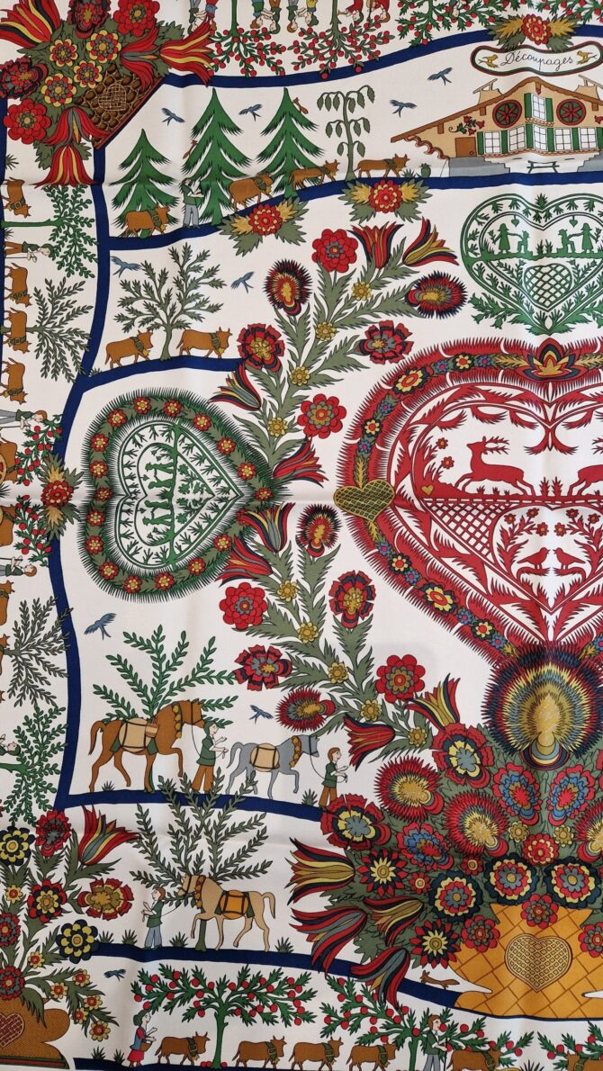 Carré Hermès découpages par Anne Rosat 1997 – Image 6