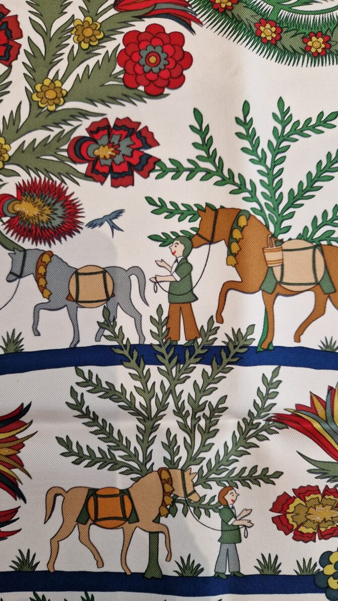 Carré Hermès découpages par Anne Rosat 1997 – Image 4