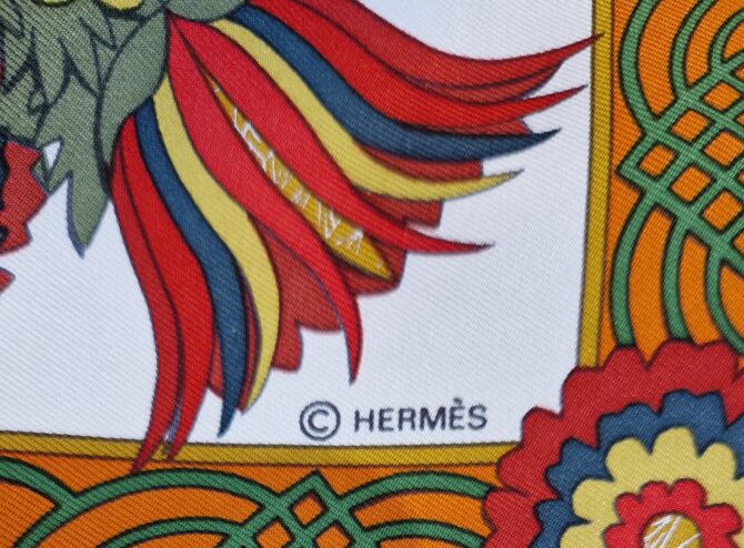 Carré Hermès découpages par Anne Rosat 1997 – Image 10