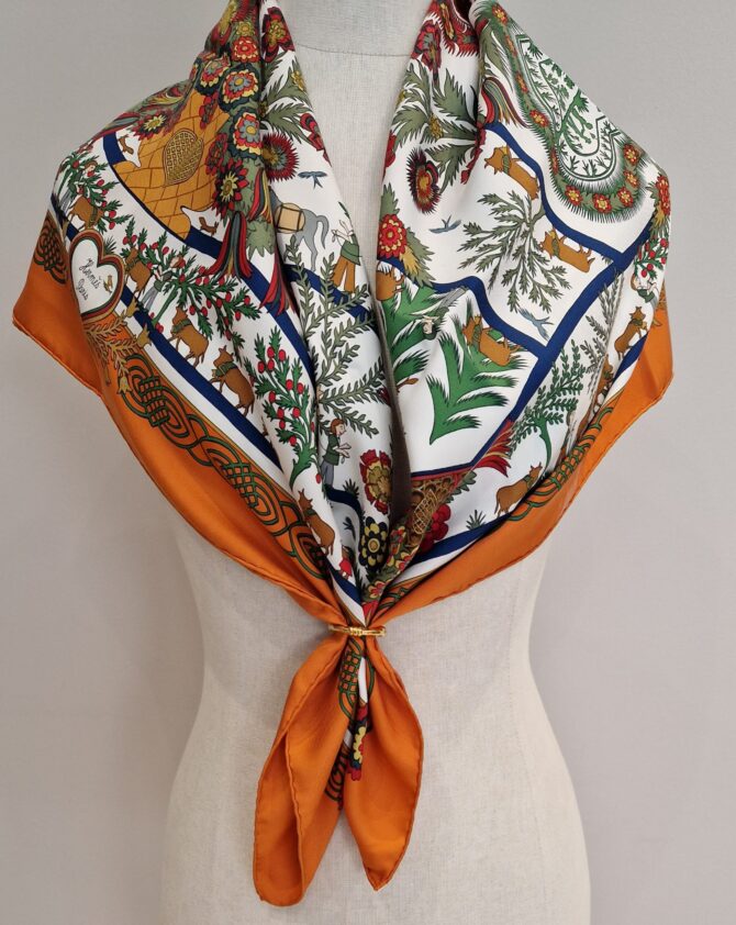 Carré Hermès découpages par Anne Rosat 1997 – Image 11