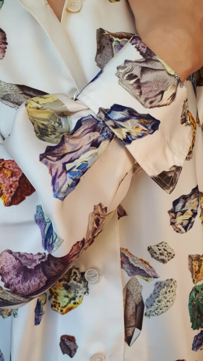 Chemisier Hermès en soie – Image 7