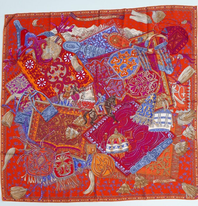 Cavaliers du caucase par Annie Faivre 2015