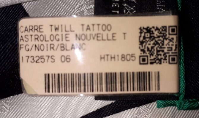 Carré Hermès Astrologie Nouvelle Tatoo – Image 10
