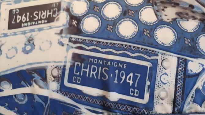 Foulard Dior en soie  époque John Galliano – Image 2