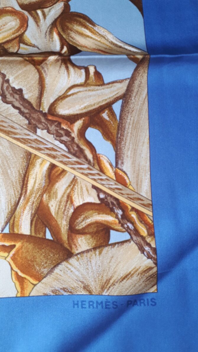 Carré Hermès Jardin Créole ,détail ,par Valérie Dawlat Dumoulin – Image 2