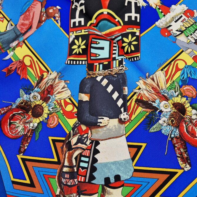 Carré Hermès Kachinas par Kermit Oliver – Image 2