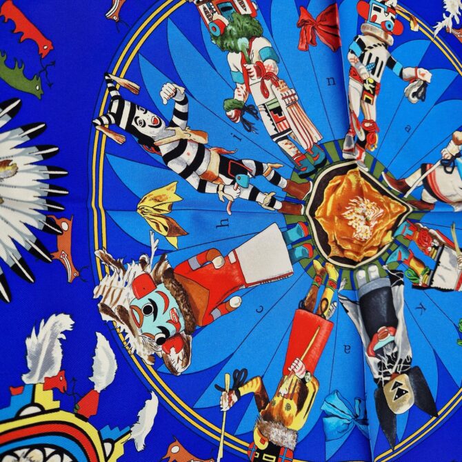 Carré Hermès Kachinas par Kermit Oliver – Image 7