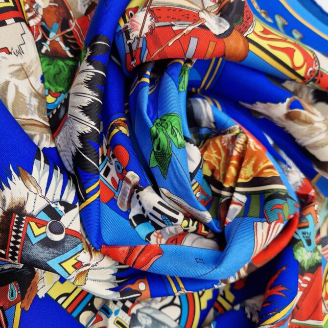 Carré Hermès Kachinas par Kermit Oliver – Image 6