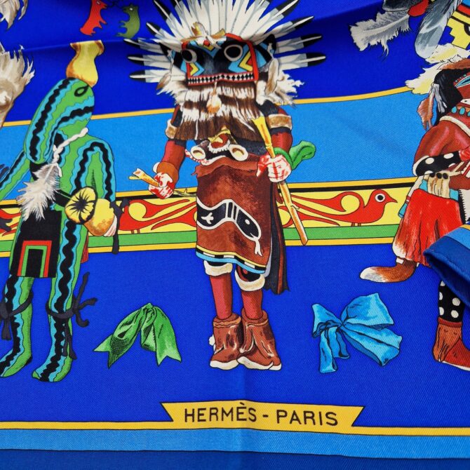 Carré Hermès Kachinas par Kermit Oliver – Image 5