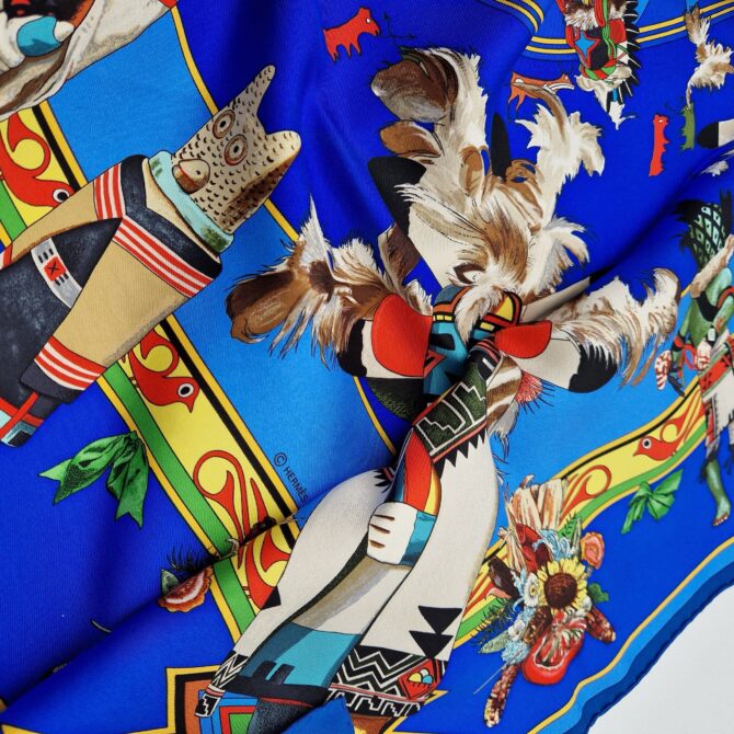 Carré Hermès Kachinas par Kermit Oliver – Image 4