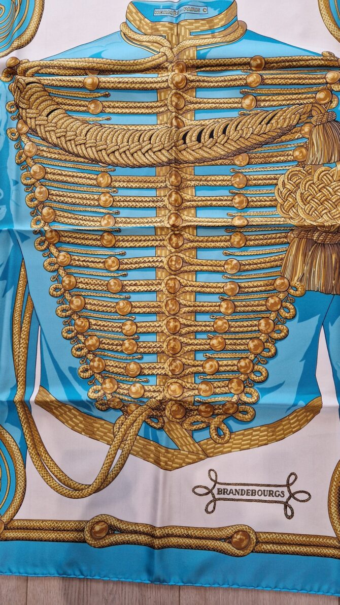 Carré Hermès Brandebourgs par Cathy Latham 1972 – Image 3