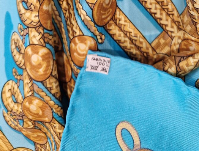 Carré Hermès Brandebourgs par Cathy Latham 1972 – Image 5
