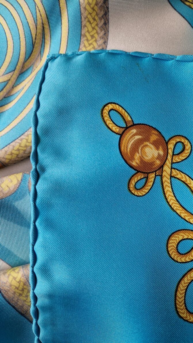 Carré Hermès Brandebourgs par Cathy Latham 1972 – Image 8