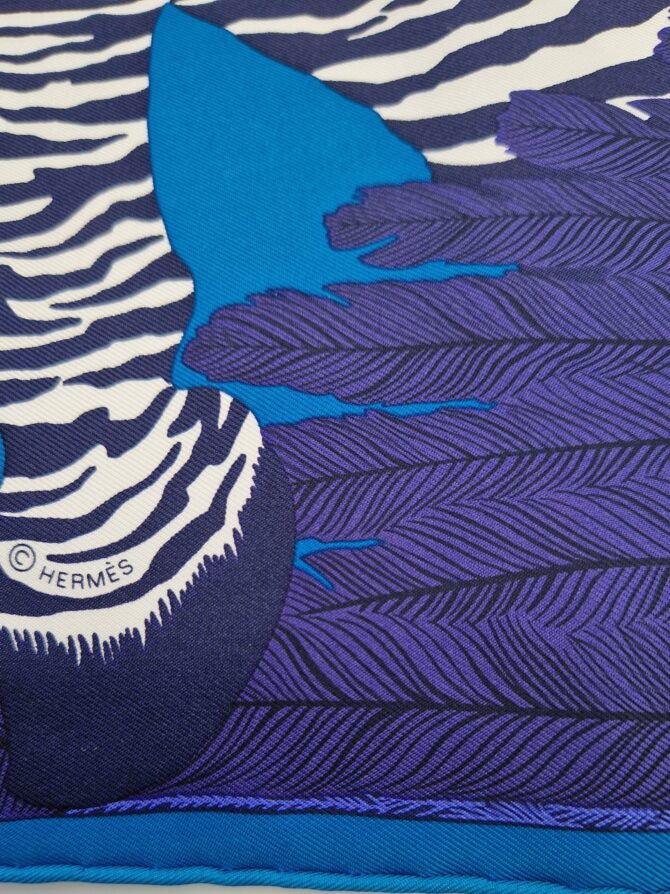 Pochette Hermès zebra Pegasus par Alice Shirley – Image 8