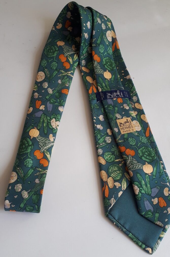 Cravate Hermès Le potager