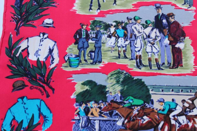 Pochette champ de courses à Chantilly par Maurice Taquoy – Image 5